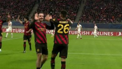 صورة بالفيديو.. يسارية خيالية لمحرز تمنح السيتي أول الأهداف