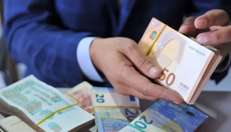 أسعار صرف الأورو مقابل الدينار في بنك الجزائر