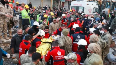صورة تركيا.. إنقاذ إمرأة عمرها 35 سنة بعد 205 ساعات من وقوع الزلزال