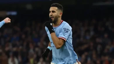 صورة محرز ضمن التشكيلة المثالية للدوري الإنجليزي