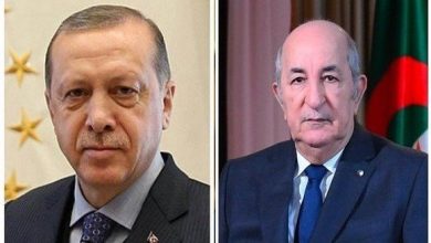 رئيس الجمهورية يهنئ نظيره التركي رجب طيب أردوغان لانتخابه لولاية جديدة